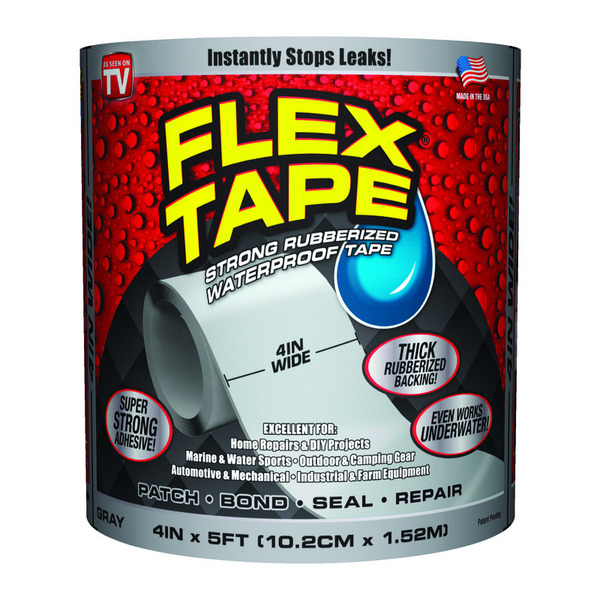 Flex Tape FLEX TAPE GRAY 4""X5' TFSGRYR0405